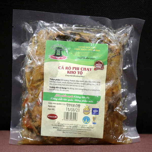 Cá Rô Phi Chay Kho Tộ (Kho Giềng) Chúc Hạnh, Gói 200g