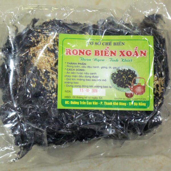 Rong Biển Xoắn Ăn Liền, Gói 200g