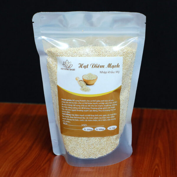 Hạt Diêm Mạch – Hạt Quinoas, Gói 500g